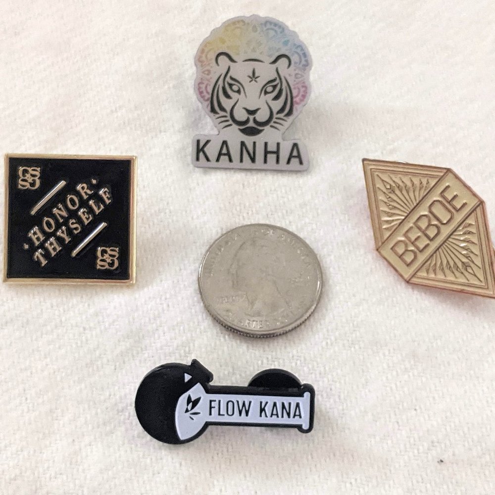 Lot of California Cannabis Brand Enamel Pins